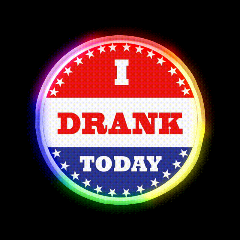 I Drank Today Beer Bar Decor Led Neon Sign Rgb Color - LED neon sign close-up detail