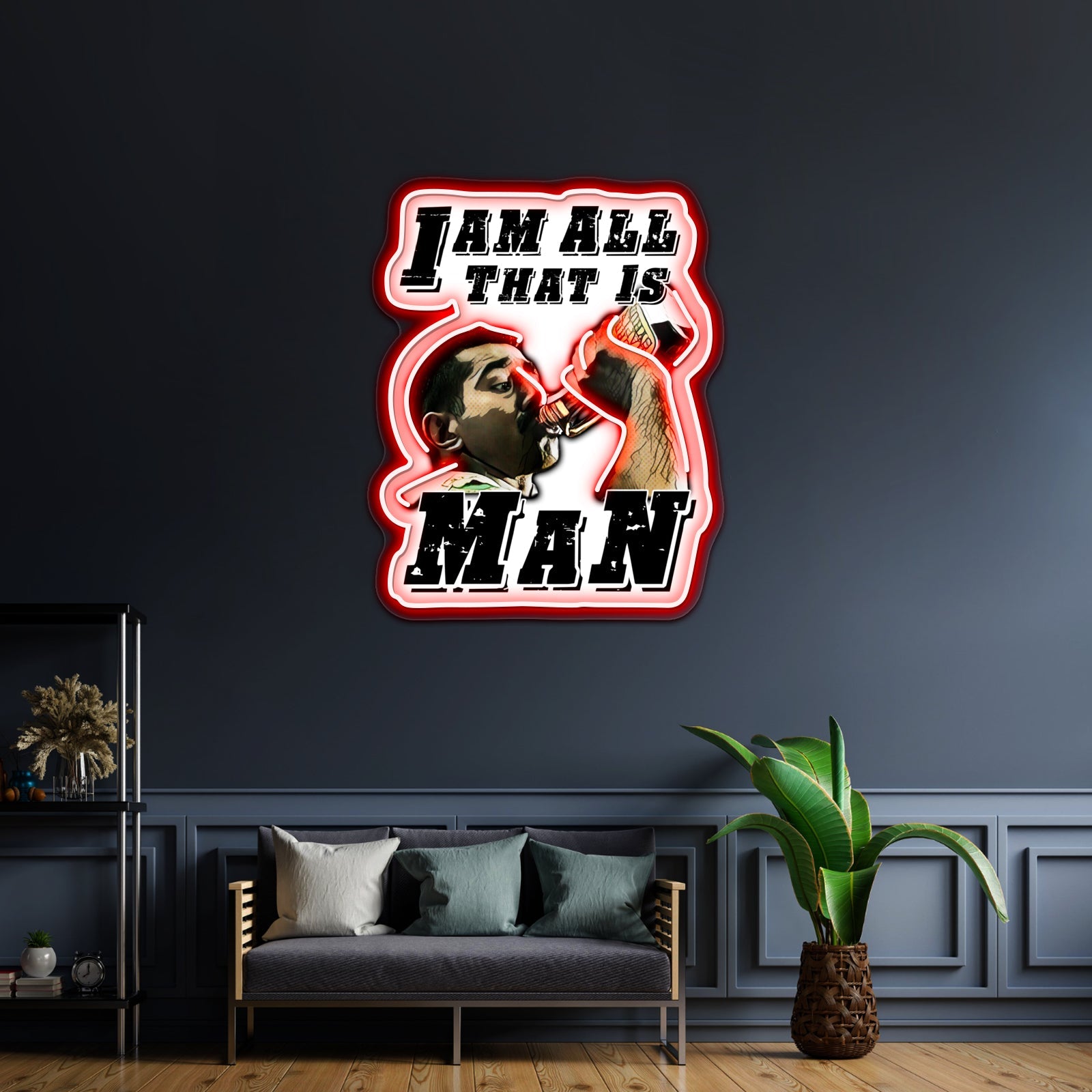 I Gave You The Moon For A Smile Artwork Led Custom Signs - Shineneon