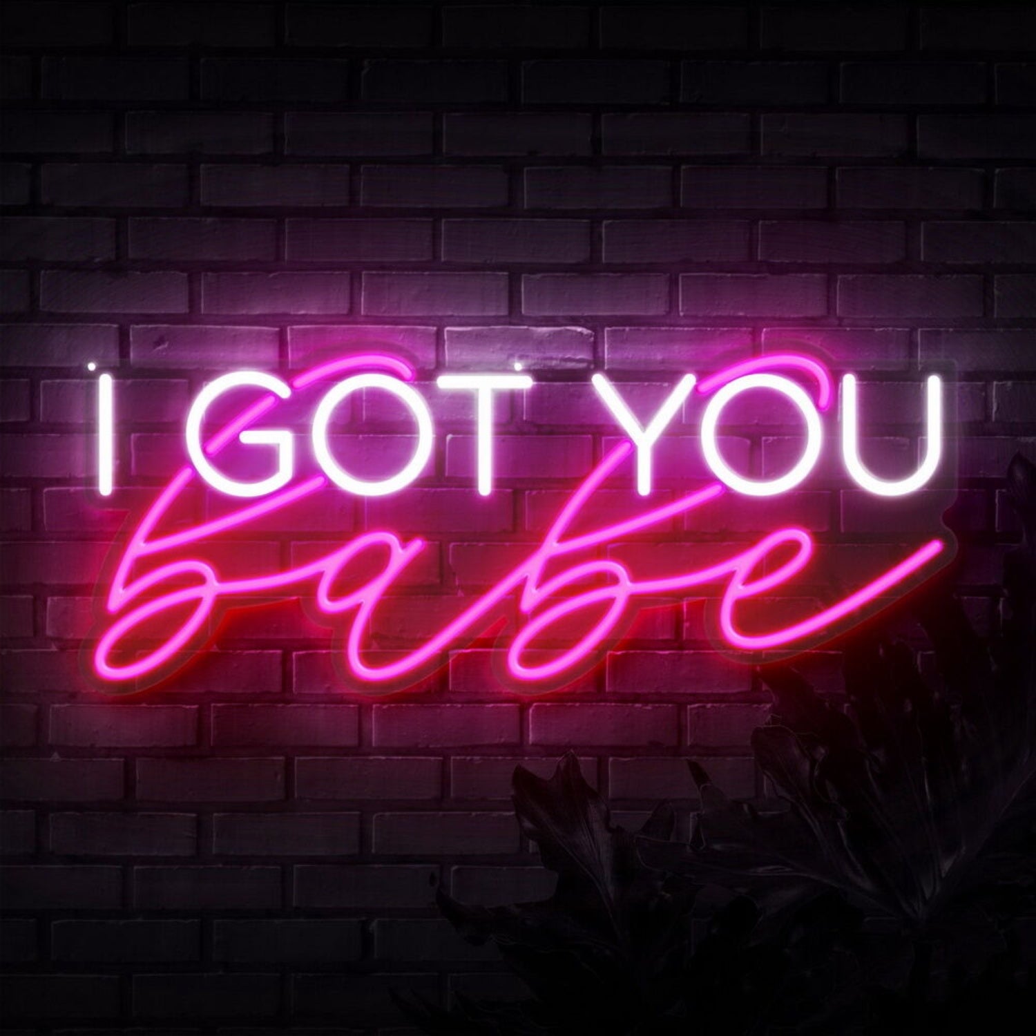 I Got You Babe Block Neon Sign | Shineneon