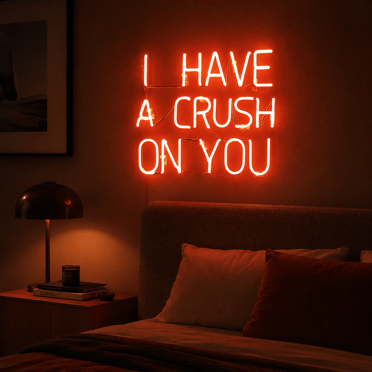 I Have A Crush LED Neon Sign - Shineneon