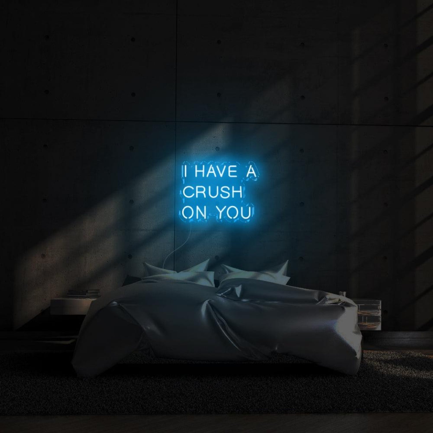 I Have A Crush On You Led Neon Sign For Romantic Bedroom Wall Decor | Shineneon