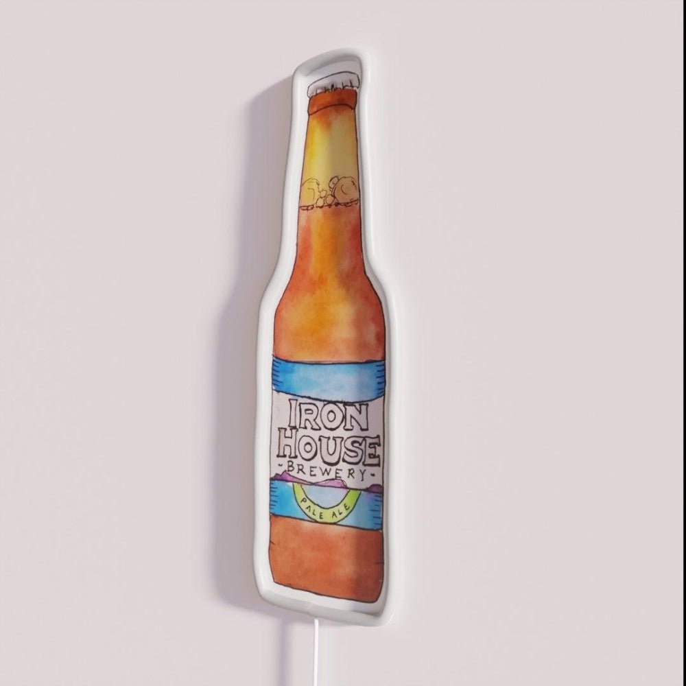 I Is For Iron House Brewery Rgb Led Neon Sign - Shineneon