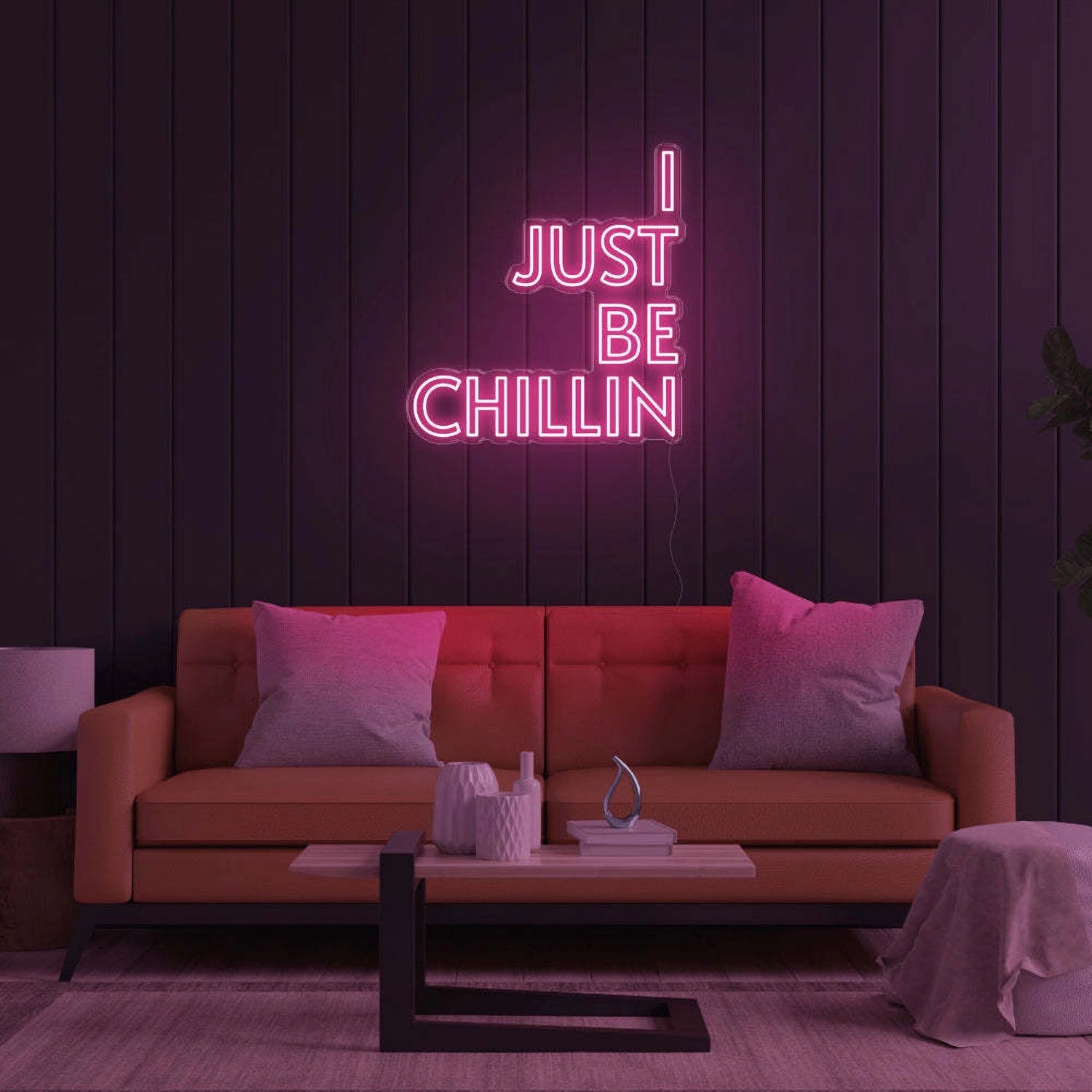 I Just Be Chillin Led Neon Sign - Shineneon