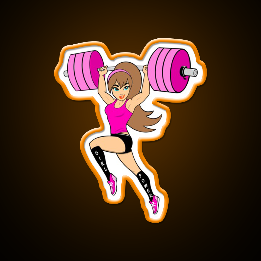 I Lift Like A Girl Gym Fitness Led Neon Sign Rgb Color