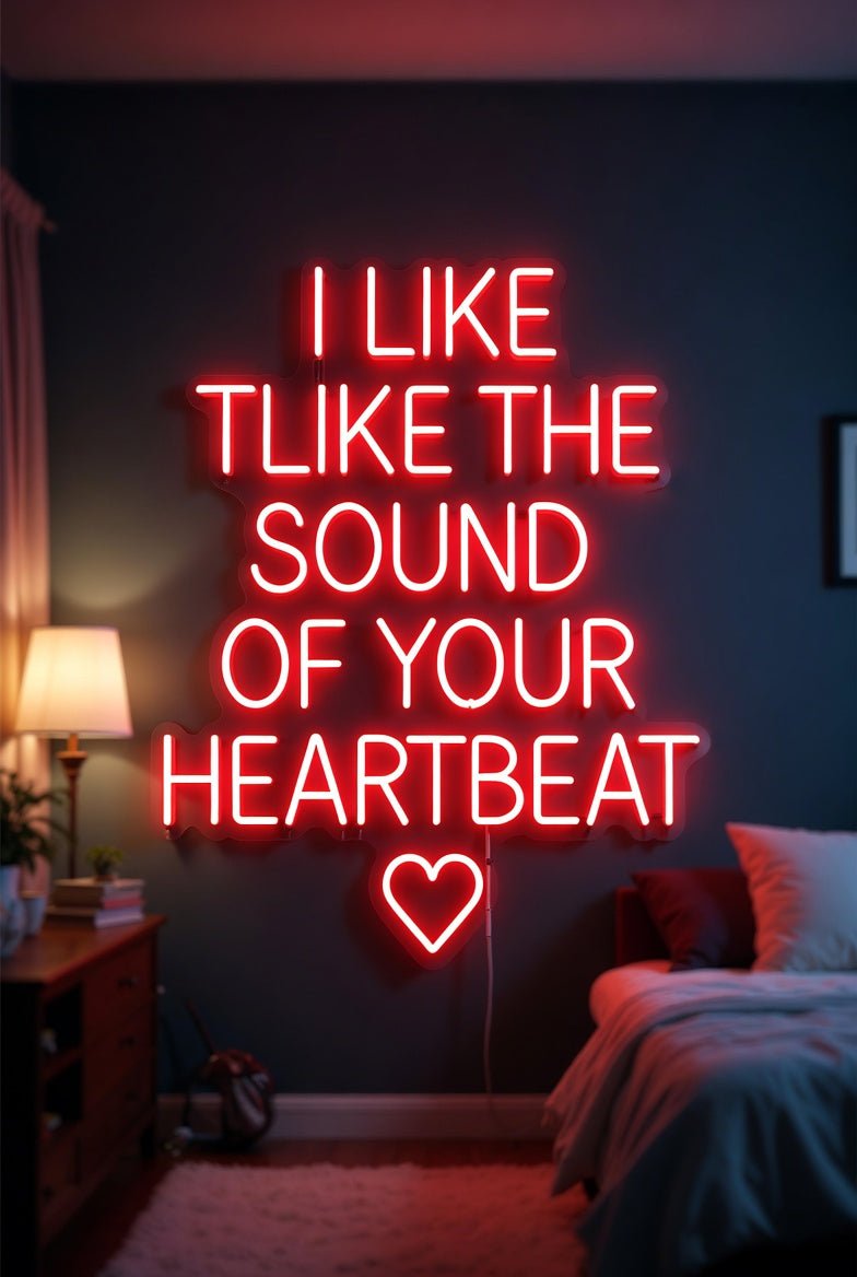 I Like The Sound Of Your Heartbeat LED Neon Sign - Shineneon