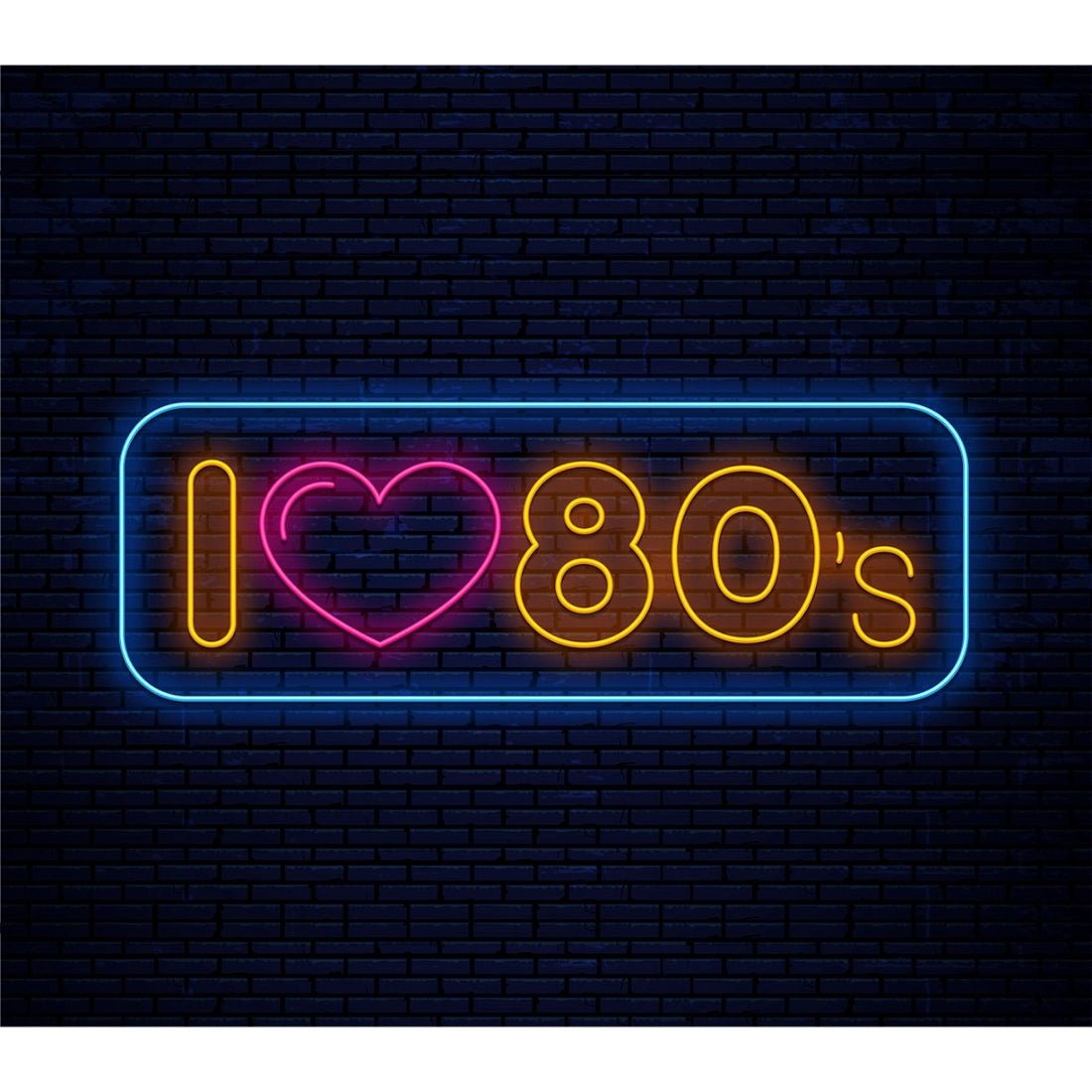 I Love 80s Led Sign Business Neon Sign - Shineneon