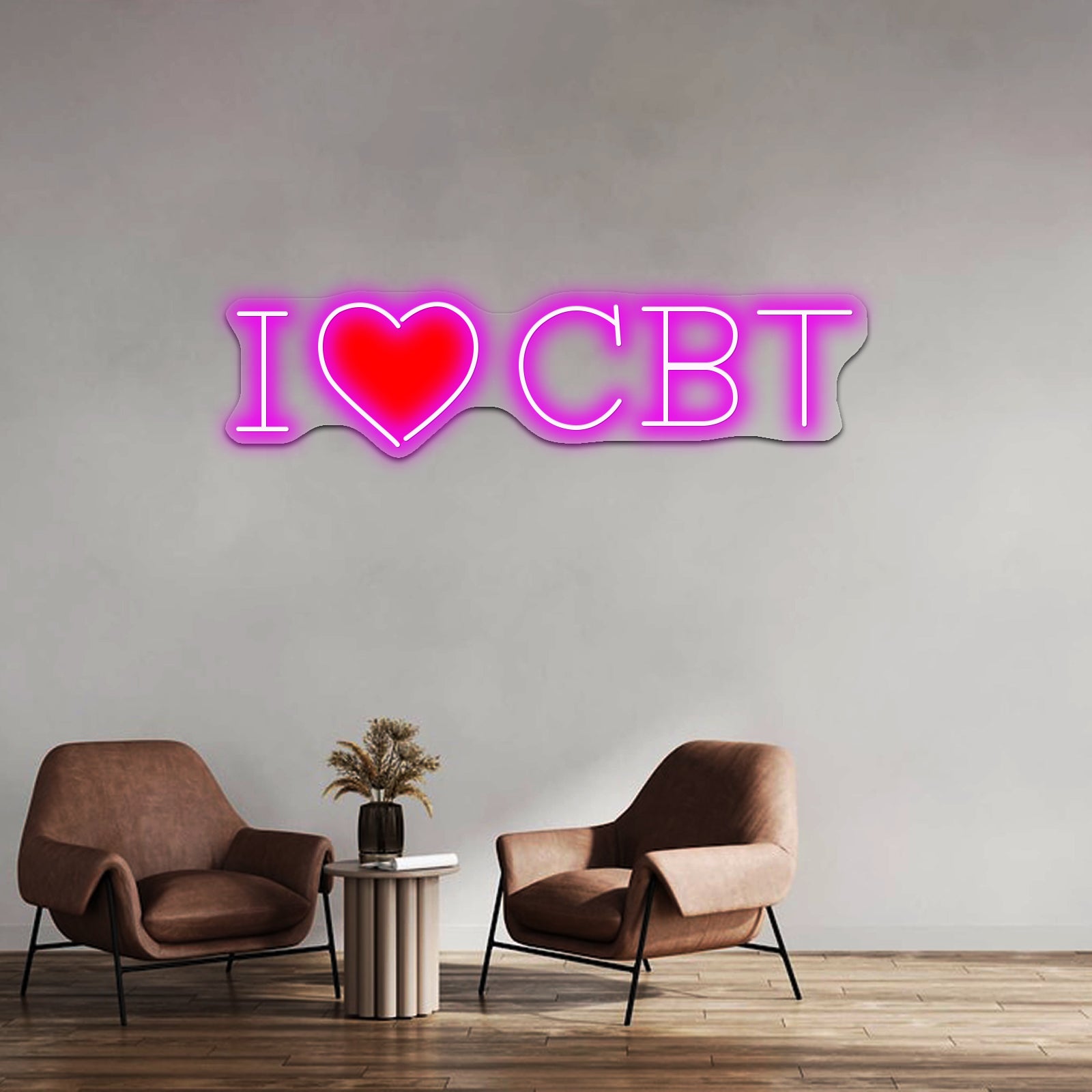 I Love Cbt Artwork Led Custom Signs