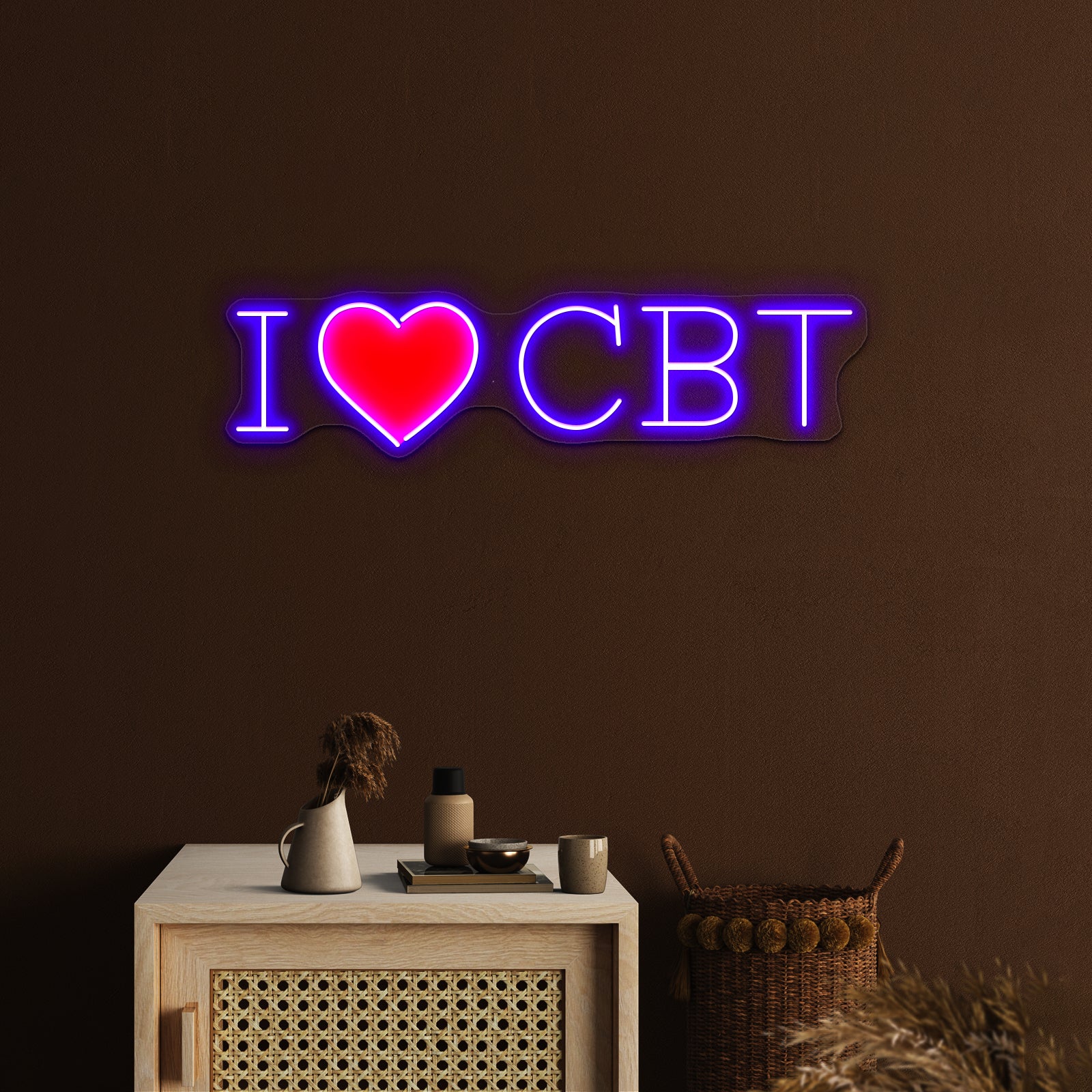 I Love Cbt Artwork Led Custom Signs