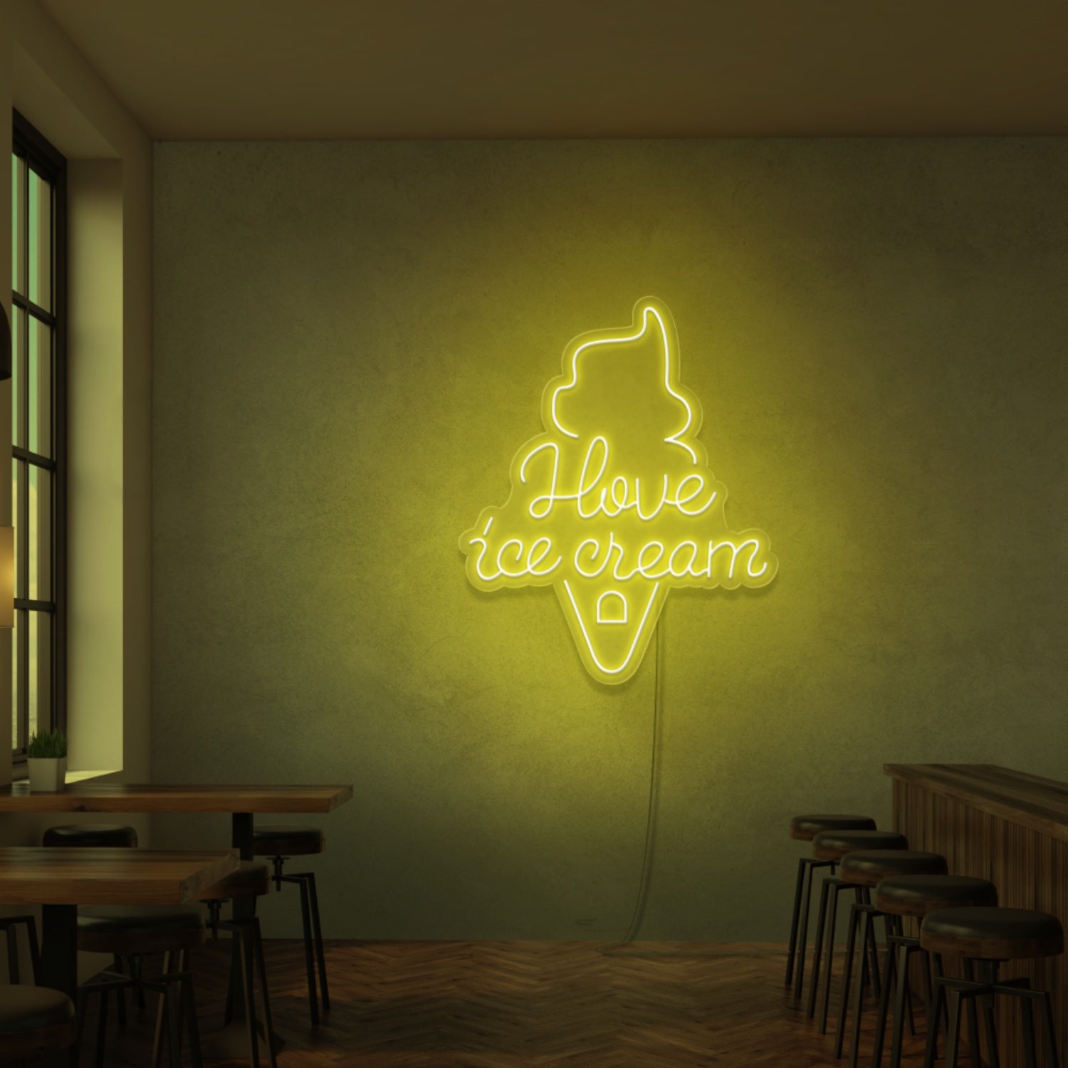 I Love Ice Cream Neon Sign | Shineneon