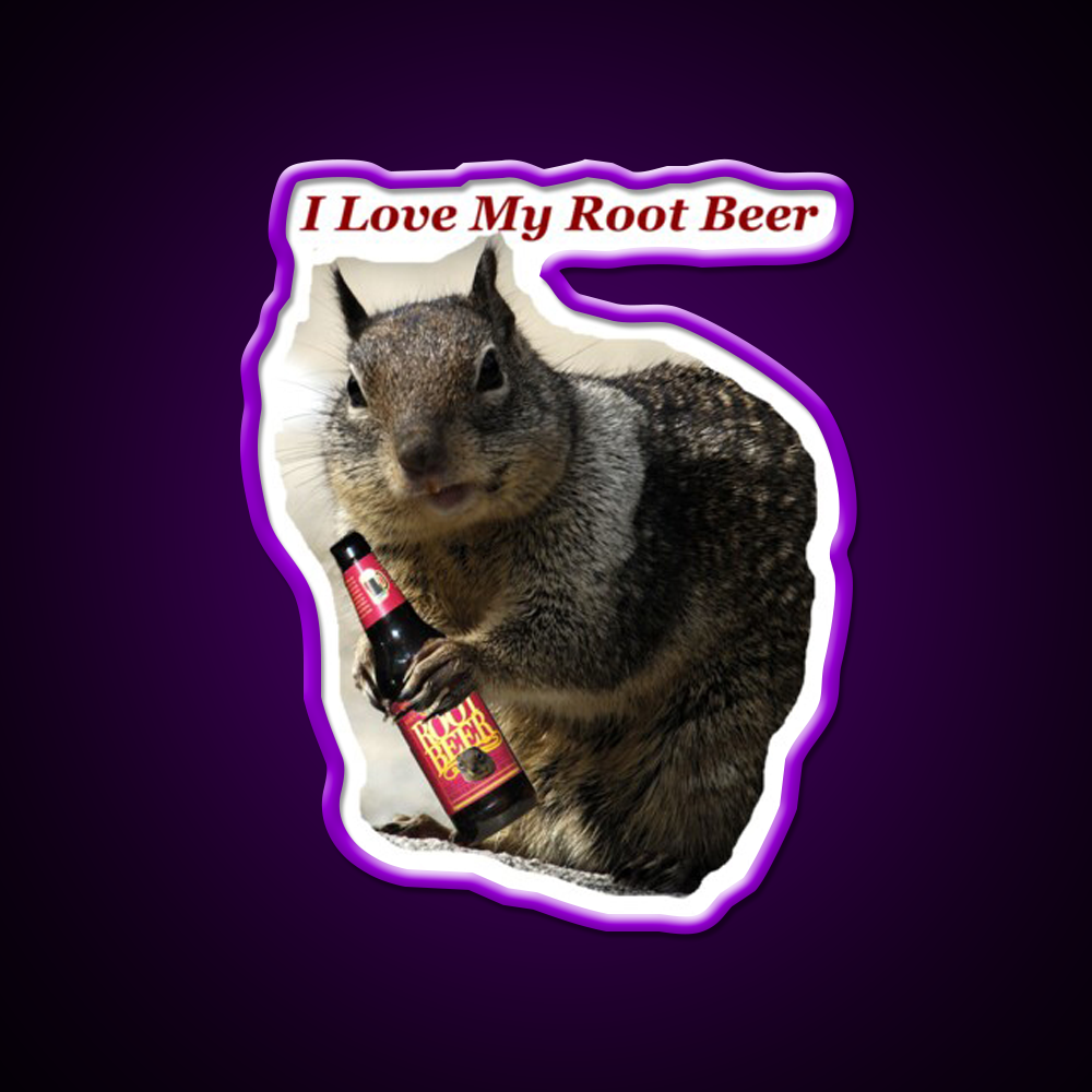 I Love My Root Beer Bar Decor Led Neon Sign Rgb Color - LED neon sign view 9