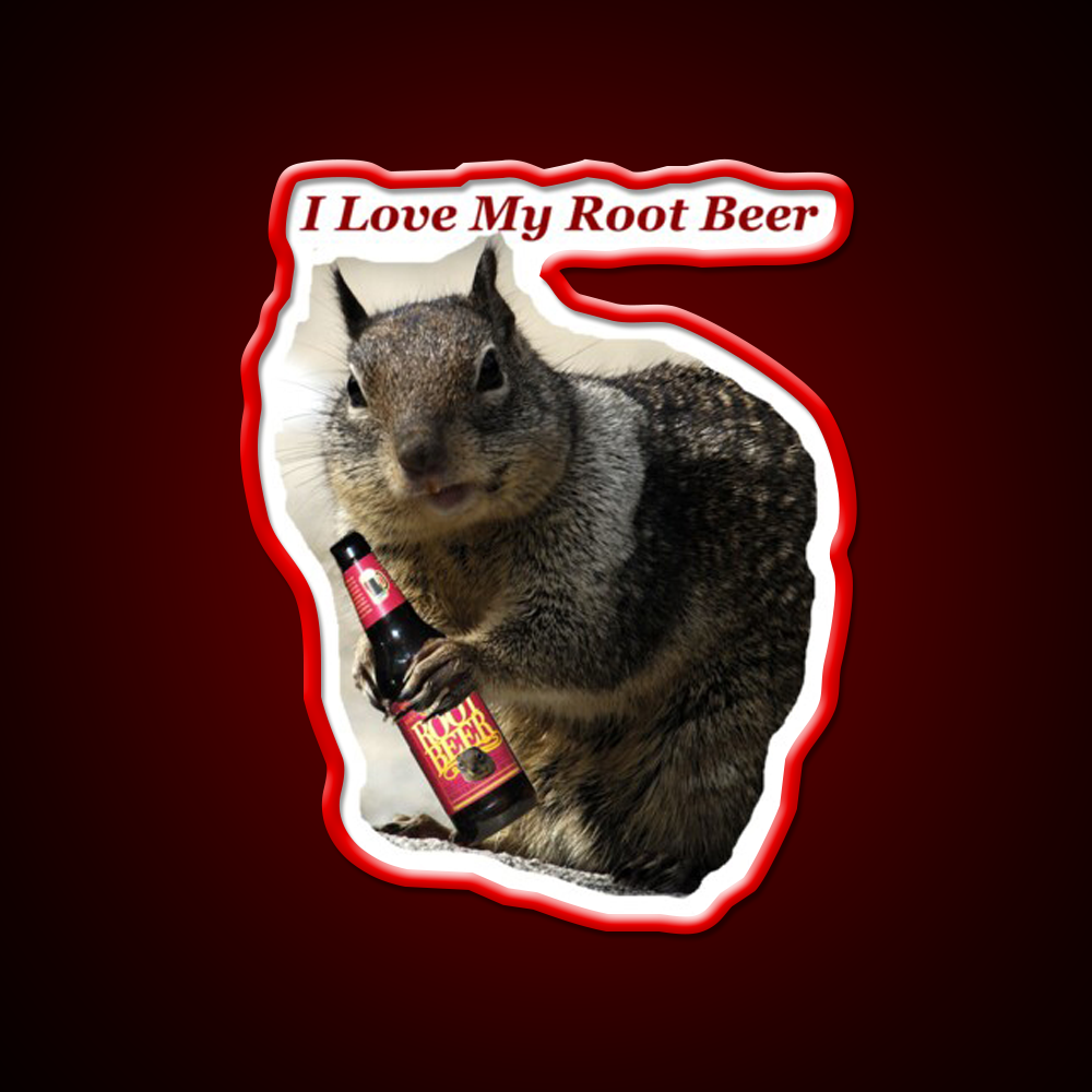 I Love My Root Beer Bar Decor Led Neon Sign Rgb Color - LED neon sign view 10