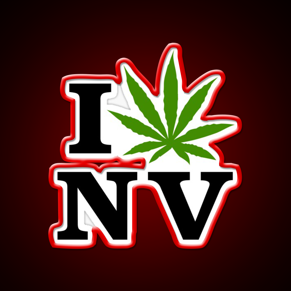 I Love Nevada Weed Hemp Inspired Green Leaf Led Neon Sign Rgb Color - LED neon sign view 10