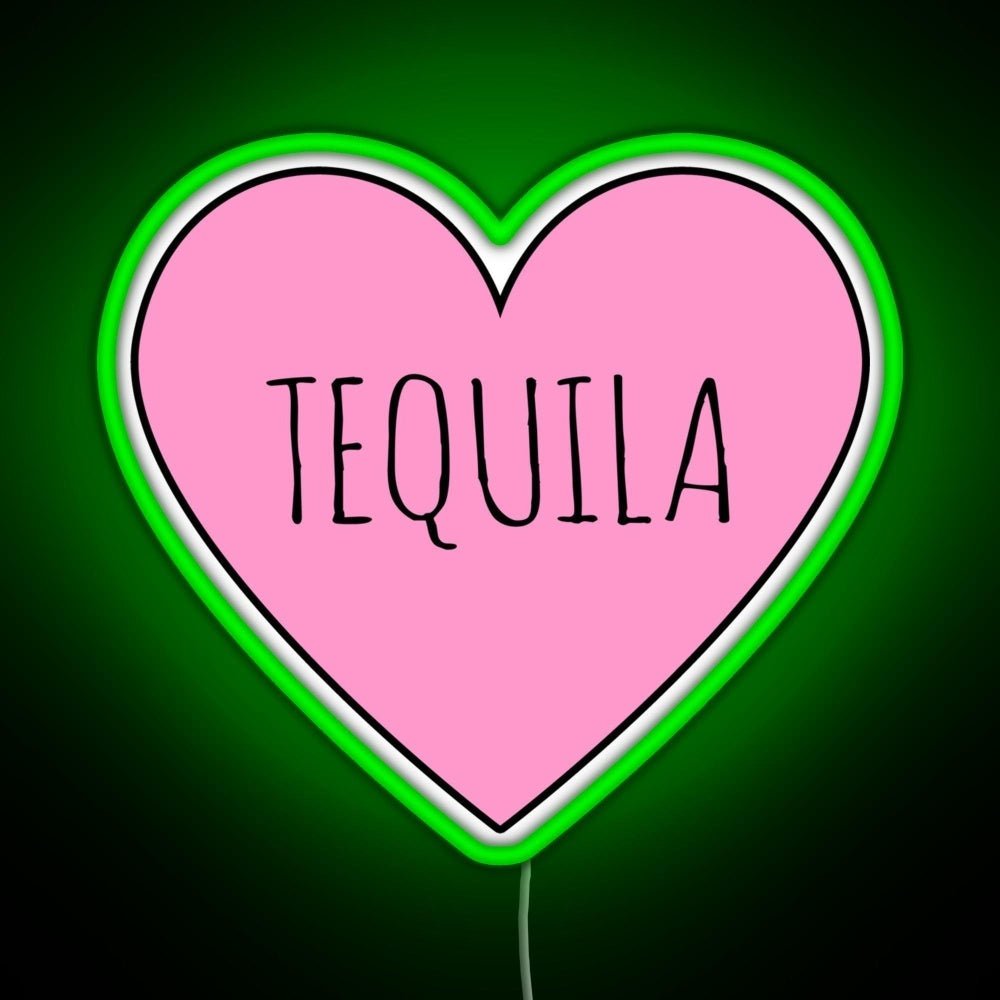 I Love Tequila Rgb Neon Sign - Shineneon