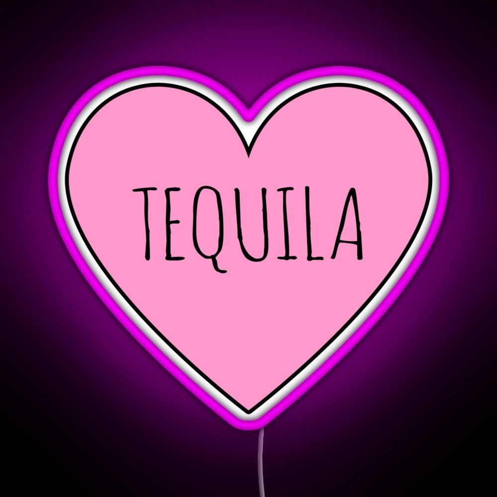 I Love Tequila Rgb Neon Sign - Shineneon