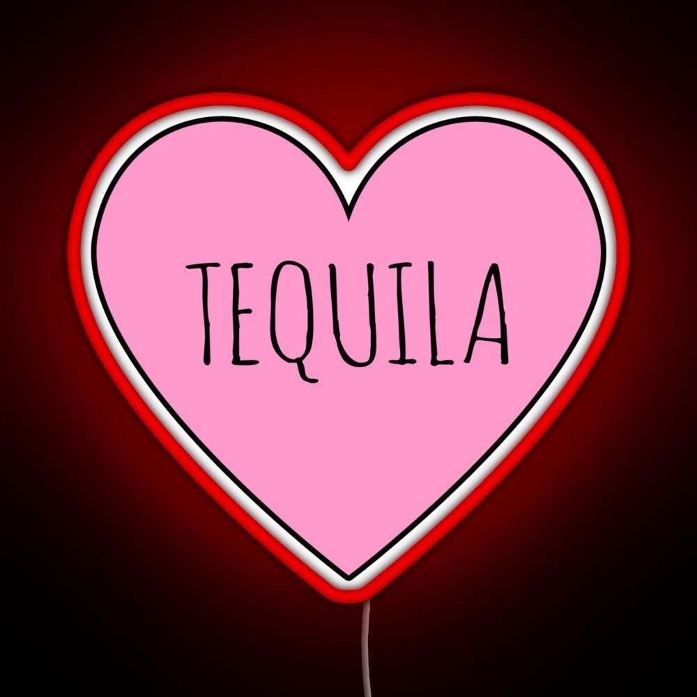 I Love Tequila Rgb Neon Sign - Shineneon