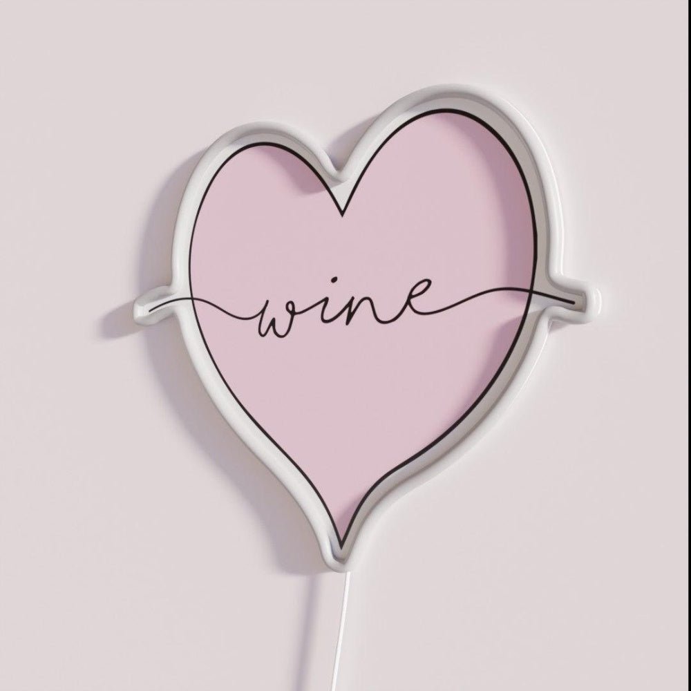 I Love Wine Rgb Led Neon Sign Beer Lover Led Signs - Shineneon