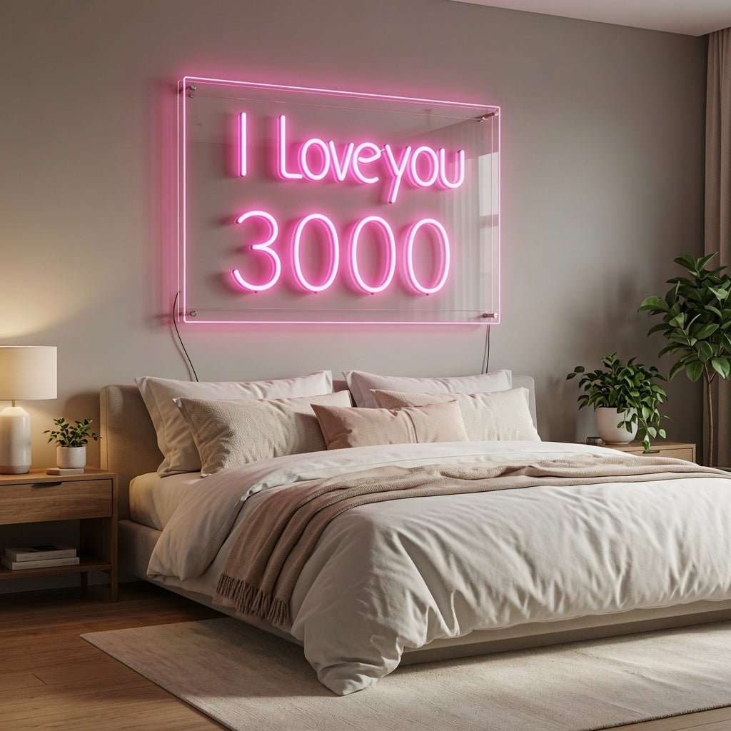 I Love You 3000 LED Neon Sign - Shineneon