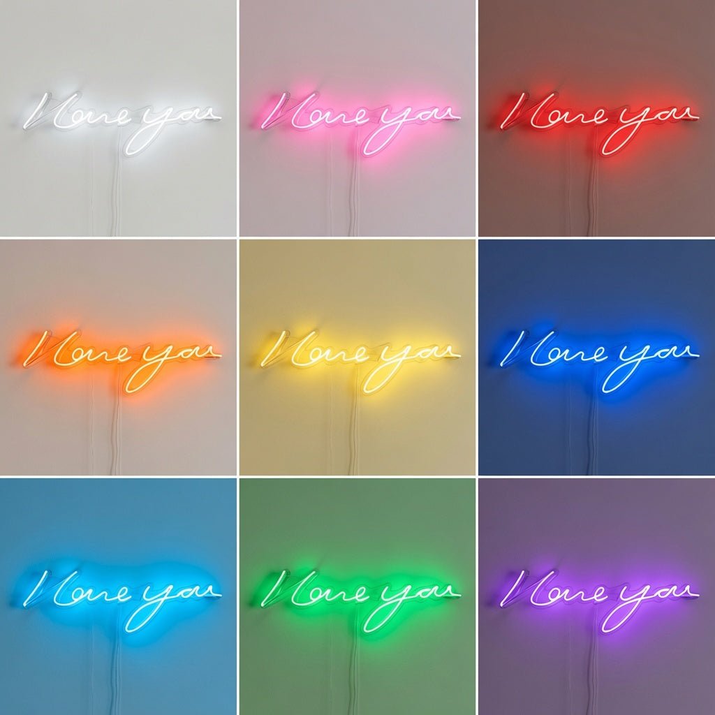 I Love You LED Neon Sign Home Decor - Shineneon