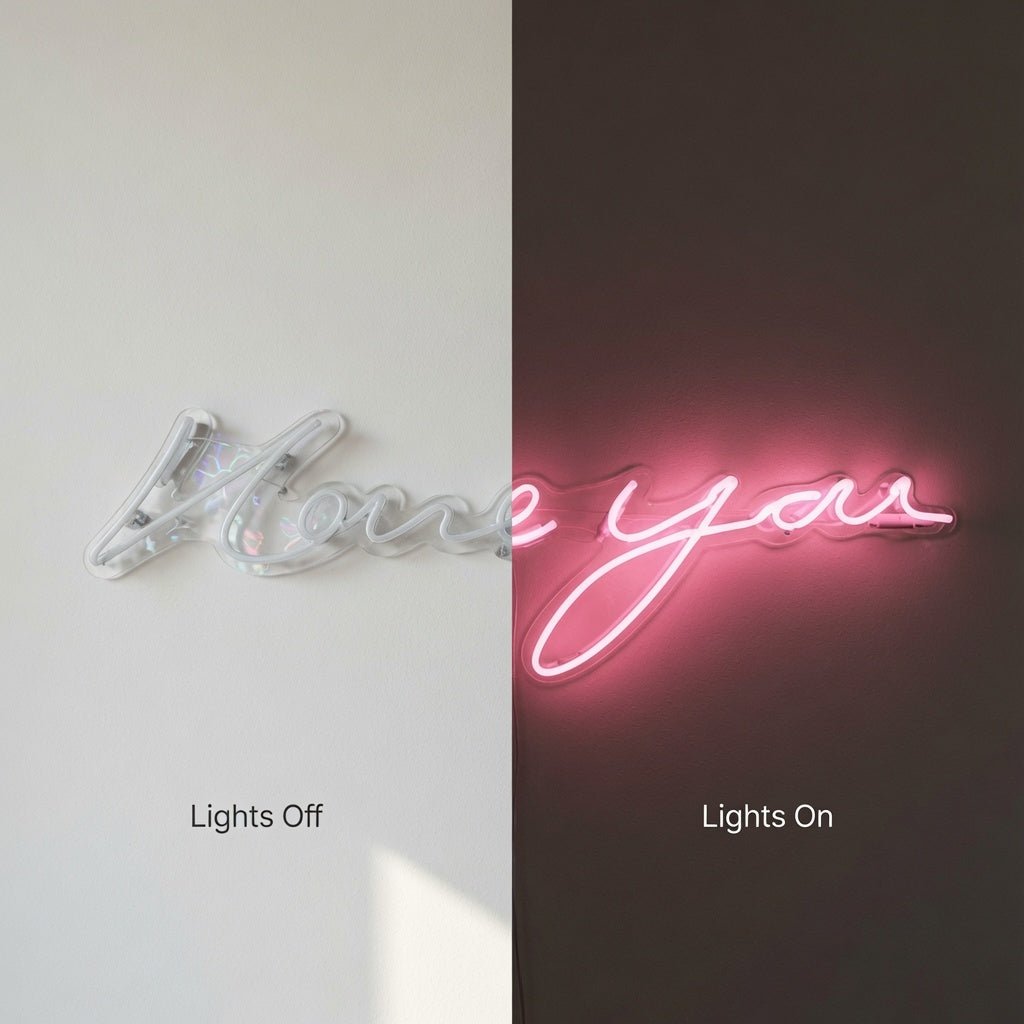 I Love You LED Neon Sign Home Decor - Shineneon