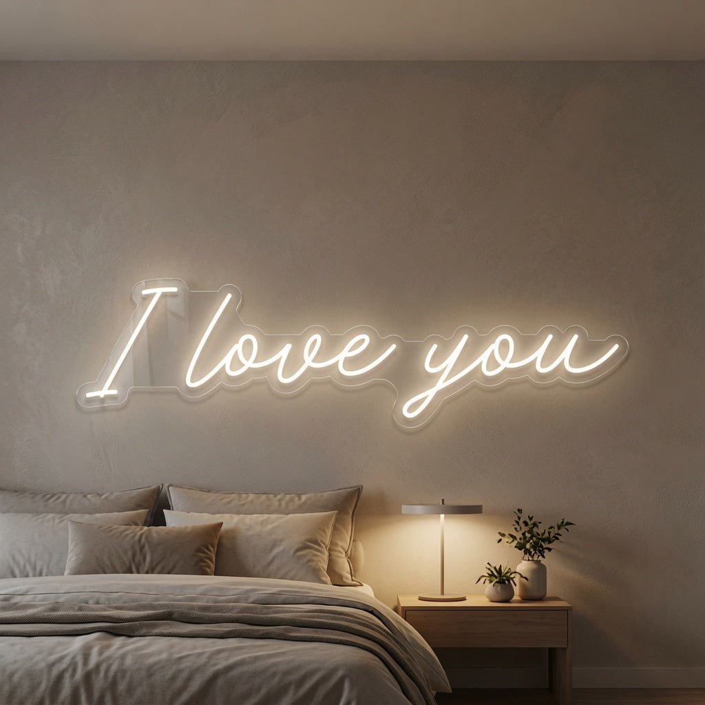 I Love You LED Neon Sign Home Wall Art - Shineneon