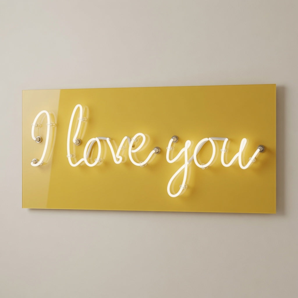 I Love You LED Neon Sign Living Room Decor - 01 Original Product Image