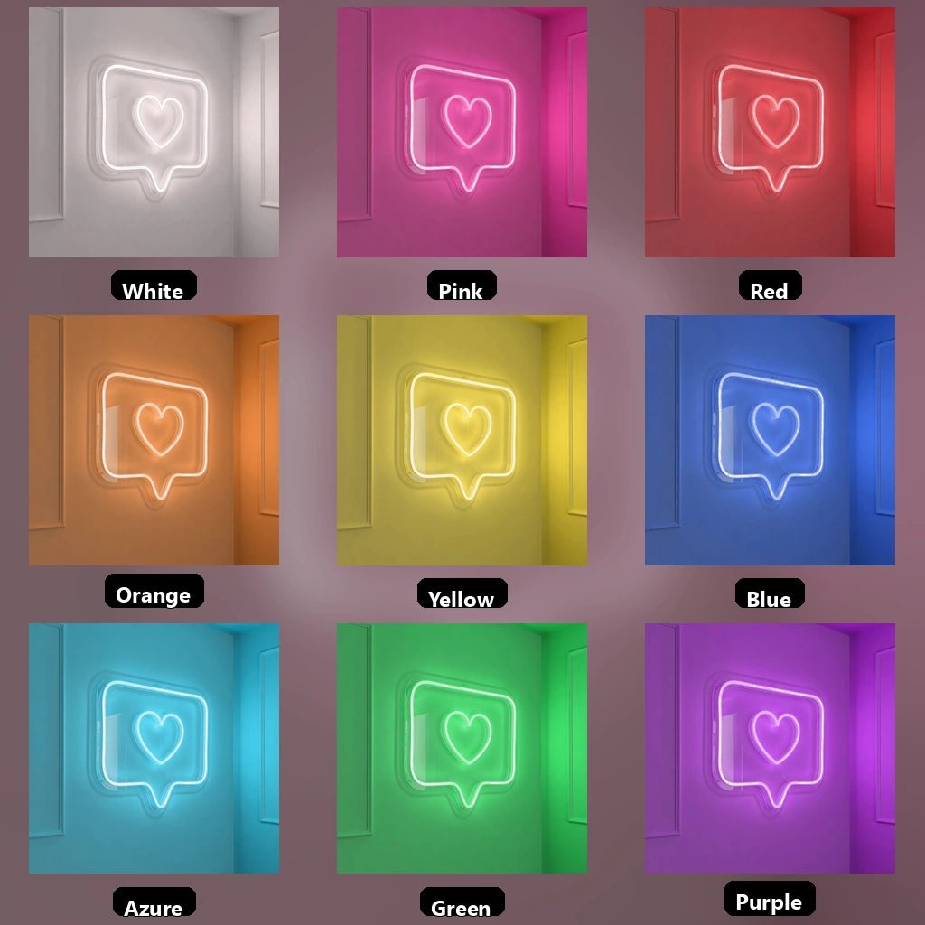 I Love You LED Neon Sign Wall Decor - Shineneon