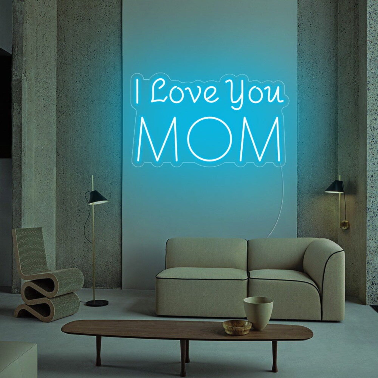 I Love You Mom Led Neon Sign For Mothers Day | Shineneon