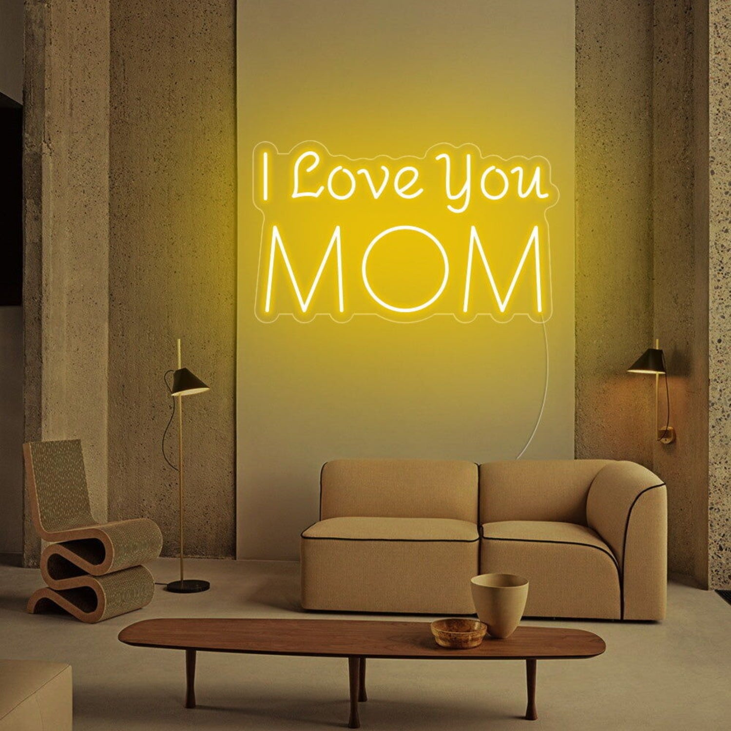 I Love You Mom Led Neon Sign For Mothers Day | Shineneon