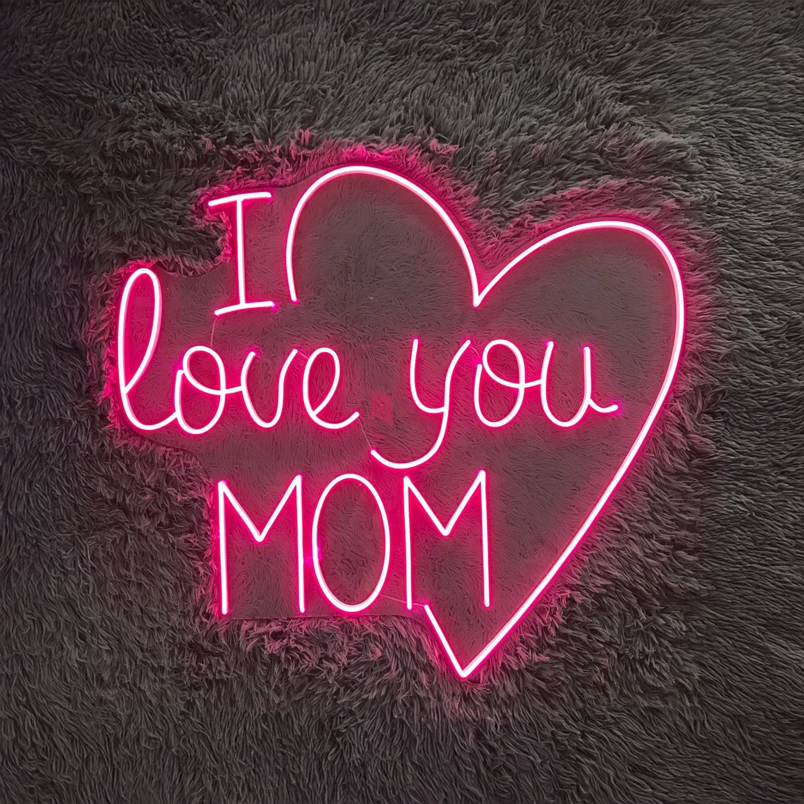 I Love You Mom Led Sign - Shineneon