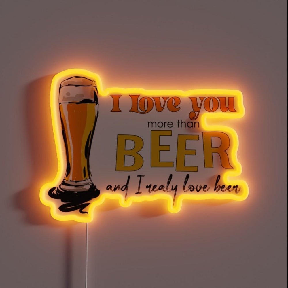 I Love You Rgb Led Neon Sign - Shineneon