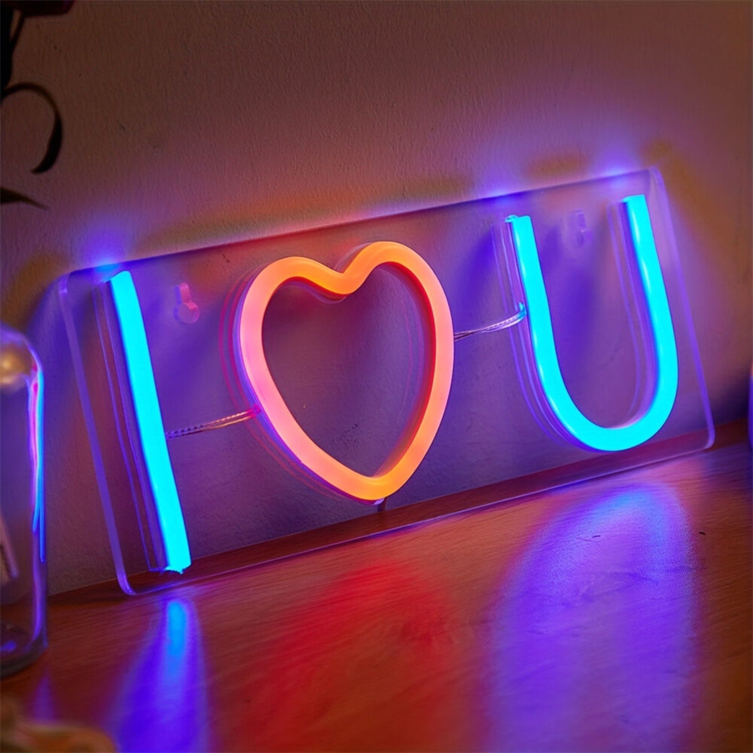 I Love You Shaped Red Led Neon Sign | Shineneon