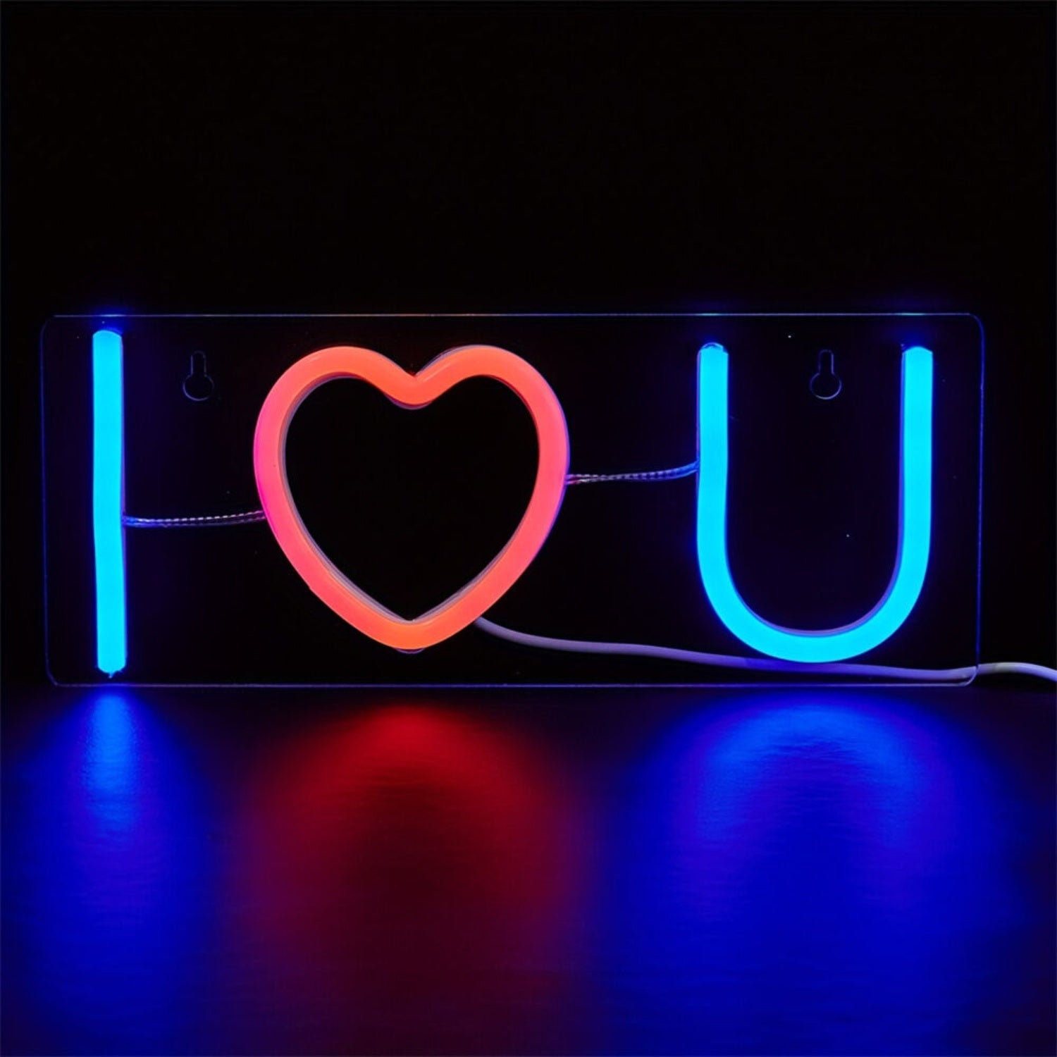 I Love You Shaped Red Led Neon Sign | Shineneon