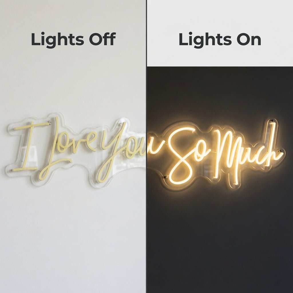I Love You So Much LED Neon Sign - Shineneon