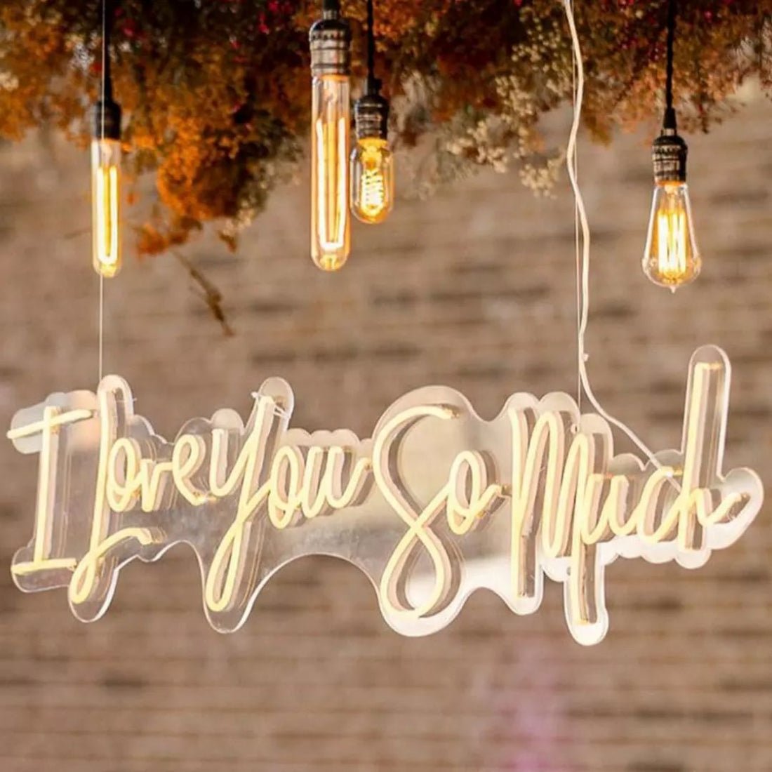 I Love You So Much Led Sign Business Neon Sign - Shineneon