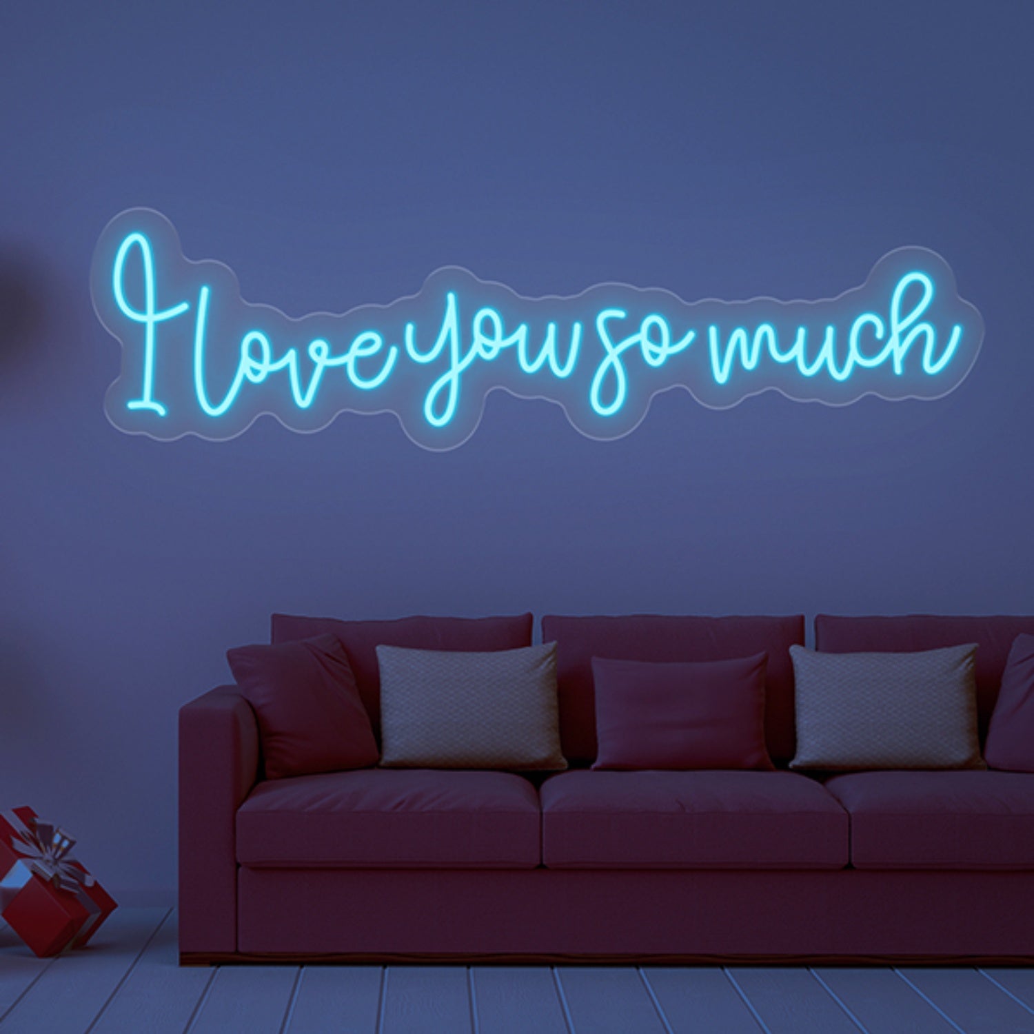 I Love You So Much Neon Sign Wall Art Decor | Shineneon