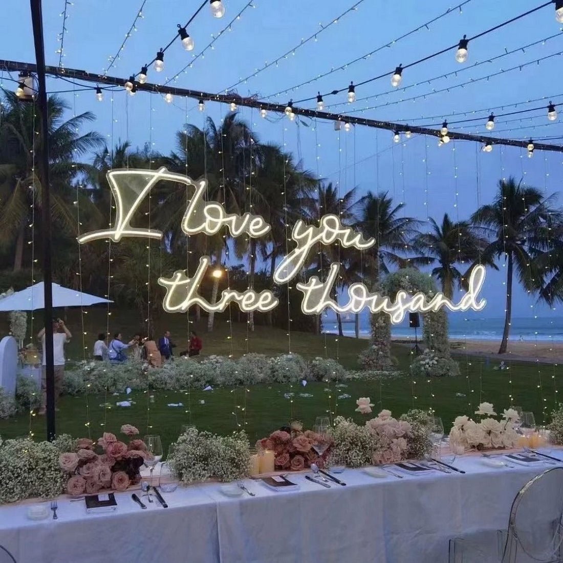 I Love You Three Thousand Led Sign Business Neon Sign - Shineneon
