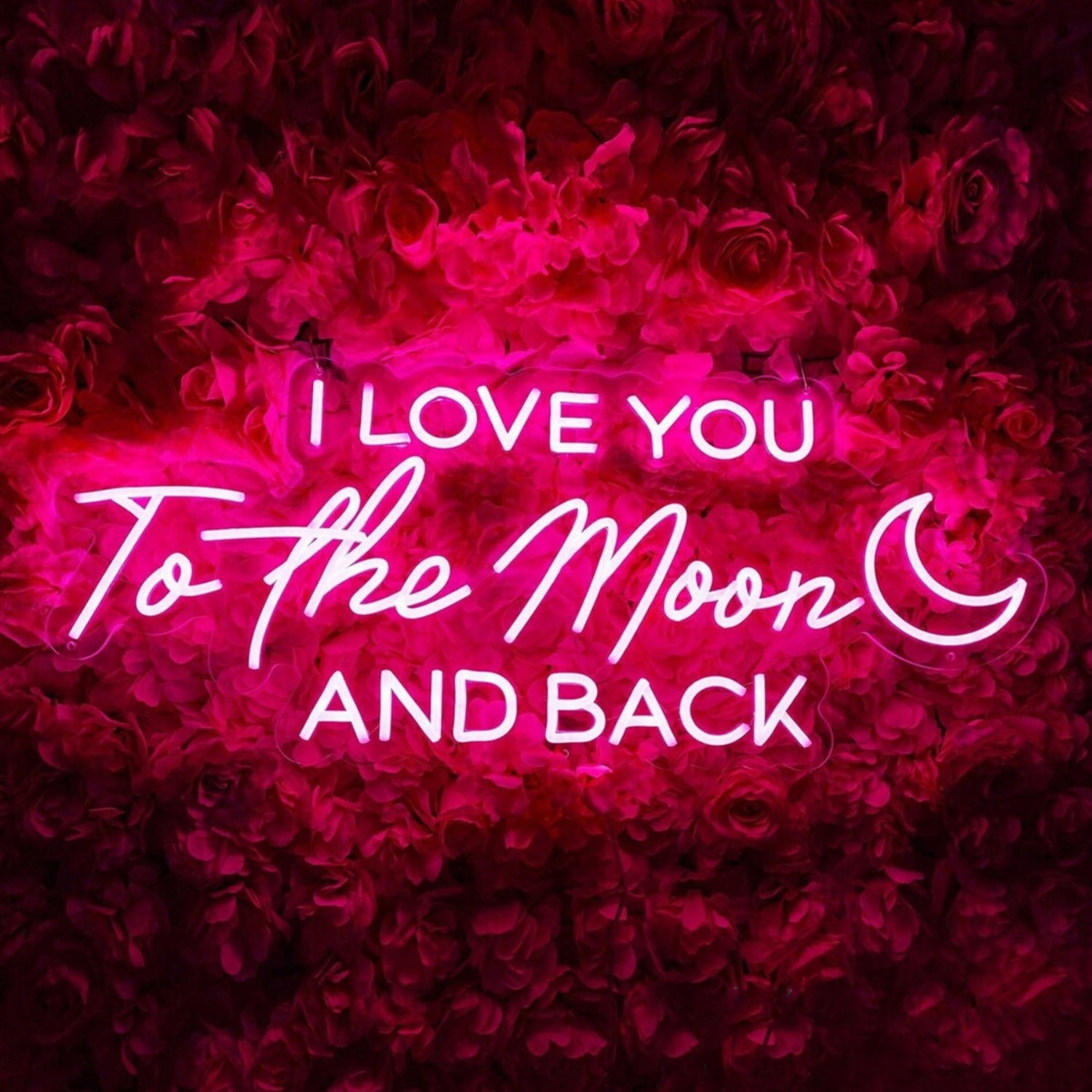 I Love You To The Moon And Back Led Neon Light Sign | Shineneon