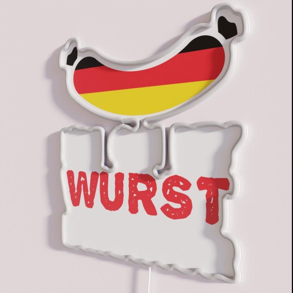 I M On My Wurst Behavior Rgb Led Neon Sign - Shineneon