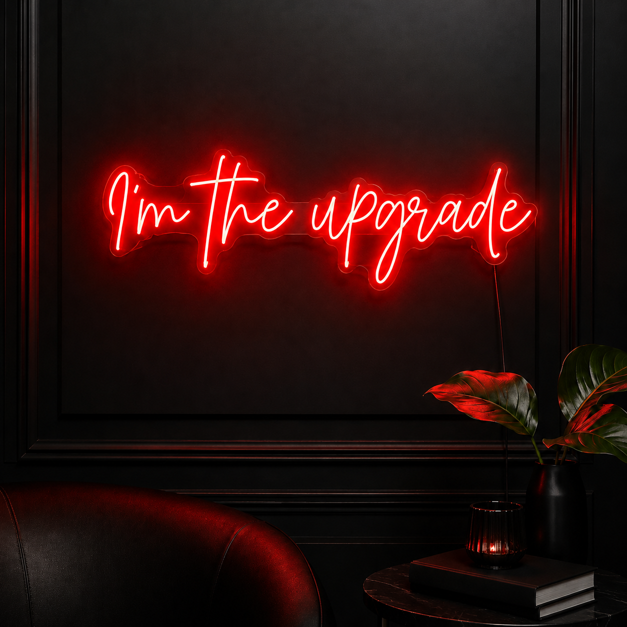 I M The Upgrade Wall Decor LED Neon Sign - 02 High-Converting Product Image