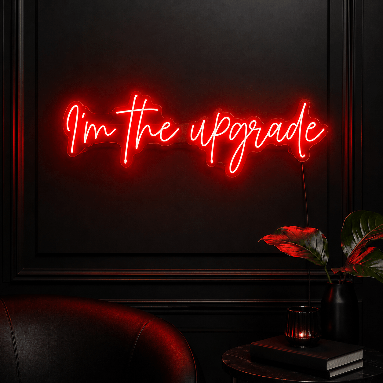 I M The Upgrade Wall Decor LED Neon Sign - Shineneon