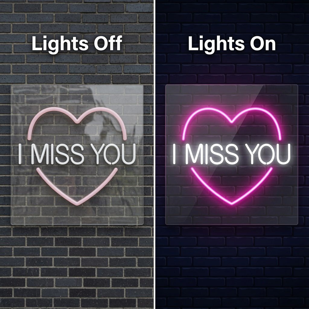 I Miss You LED Neon Sign Wall Neon Sign - Shineneon