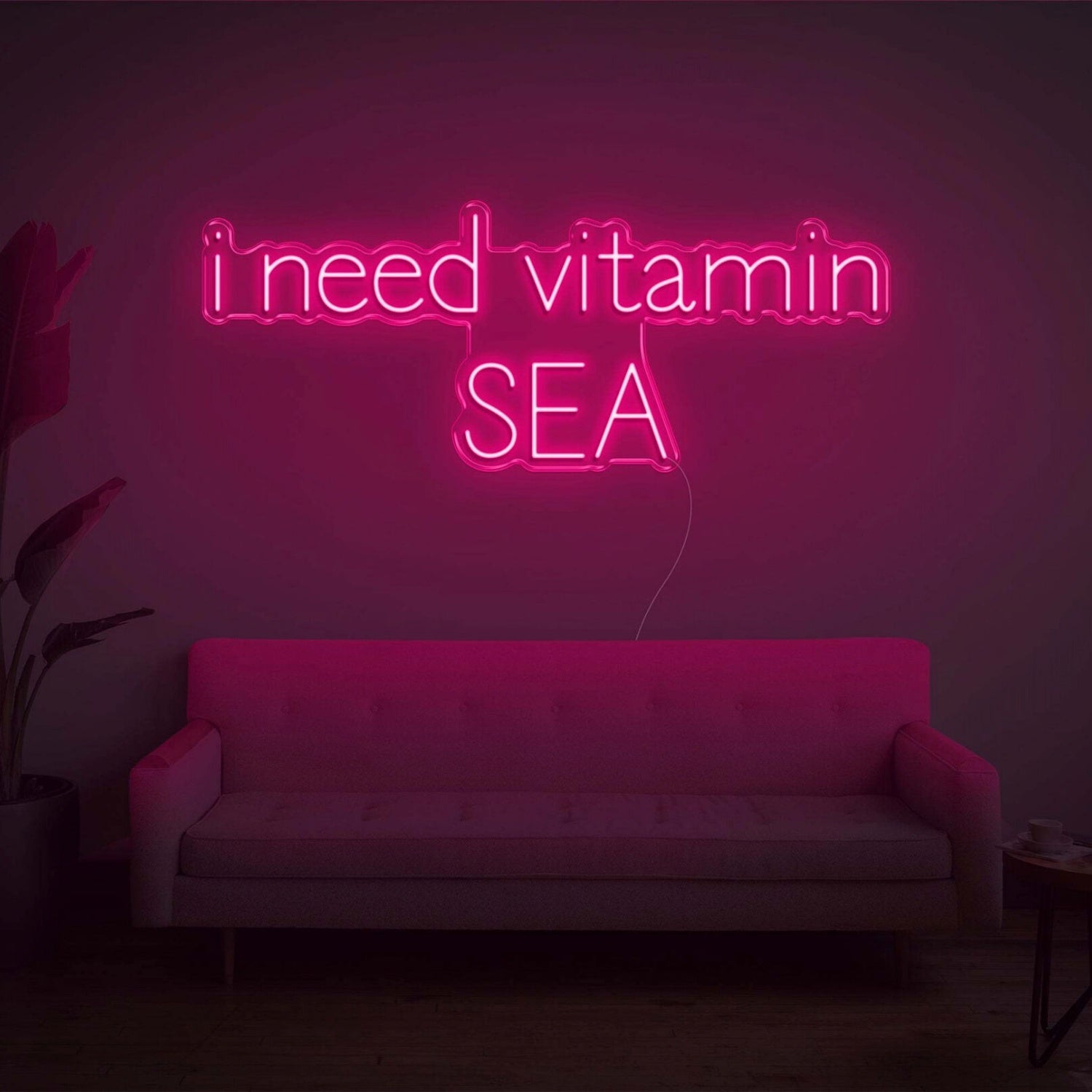 I Need Vitamin Sea Led Neon Sign - Shineneon