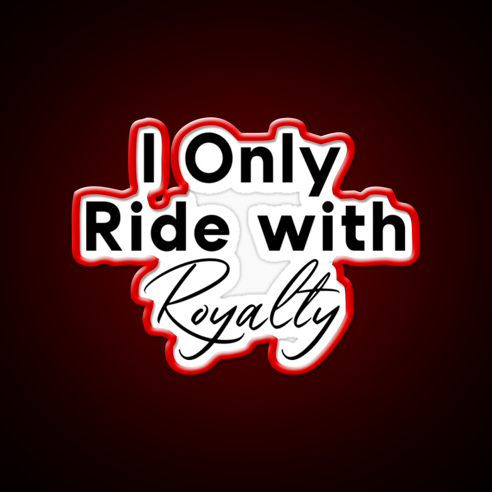 I Only Ride With Royalty Gym Fitness Led Neon Sign Rgb Color - LED neon sign view 10