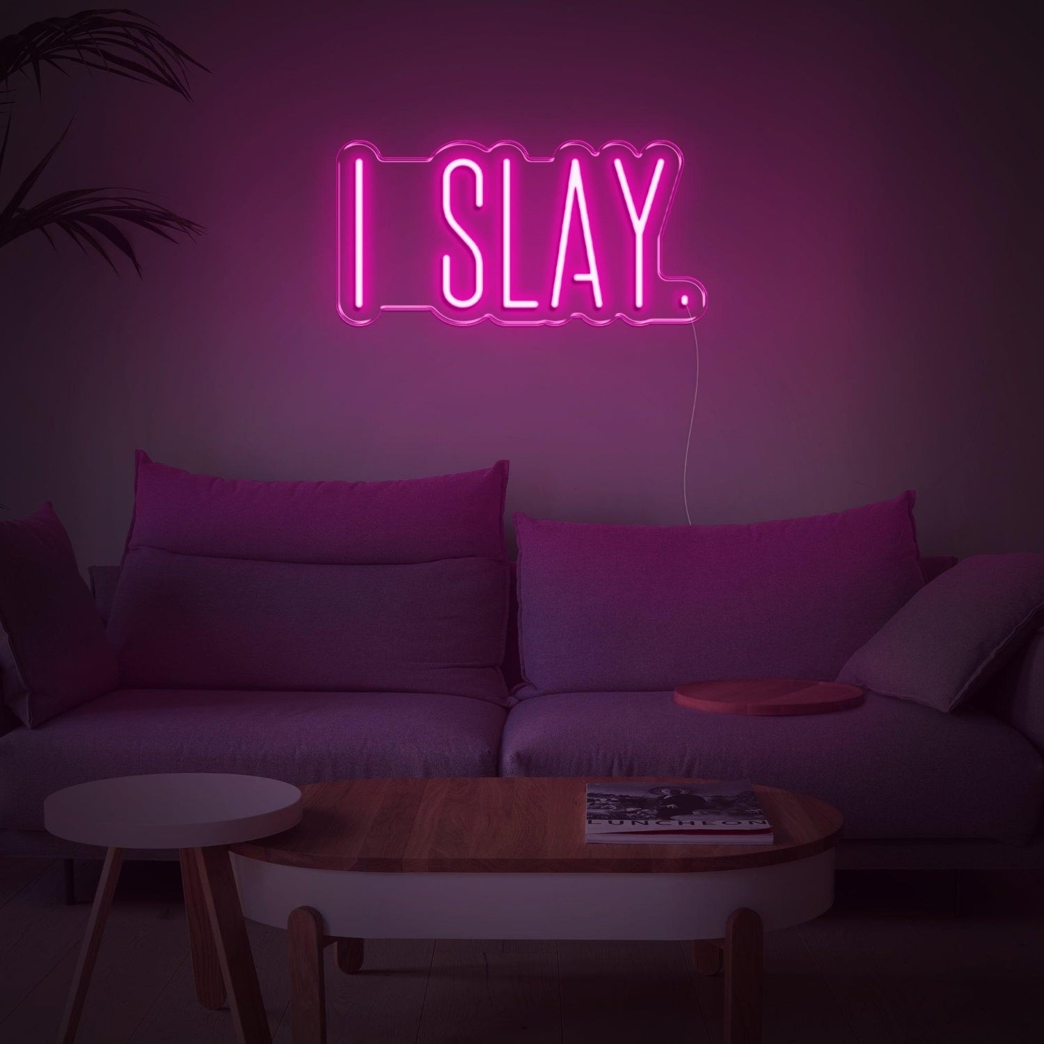 I Slay Red Led Neon Sign For Modern Home Decor | Shineneon