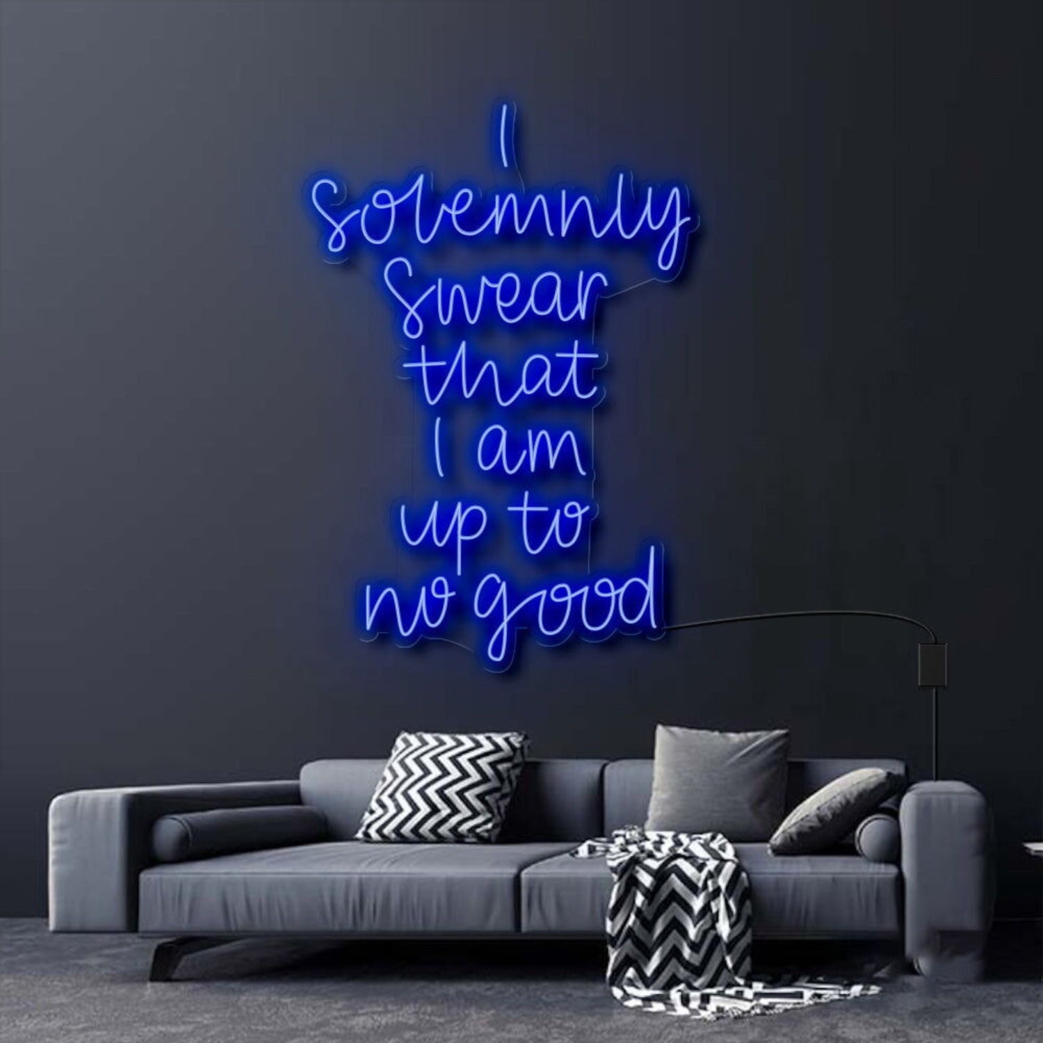 I Solemnly Swear I Am Up To No Good Led Neon Sign | Shineneon