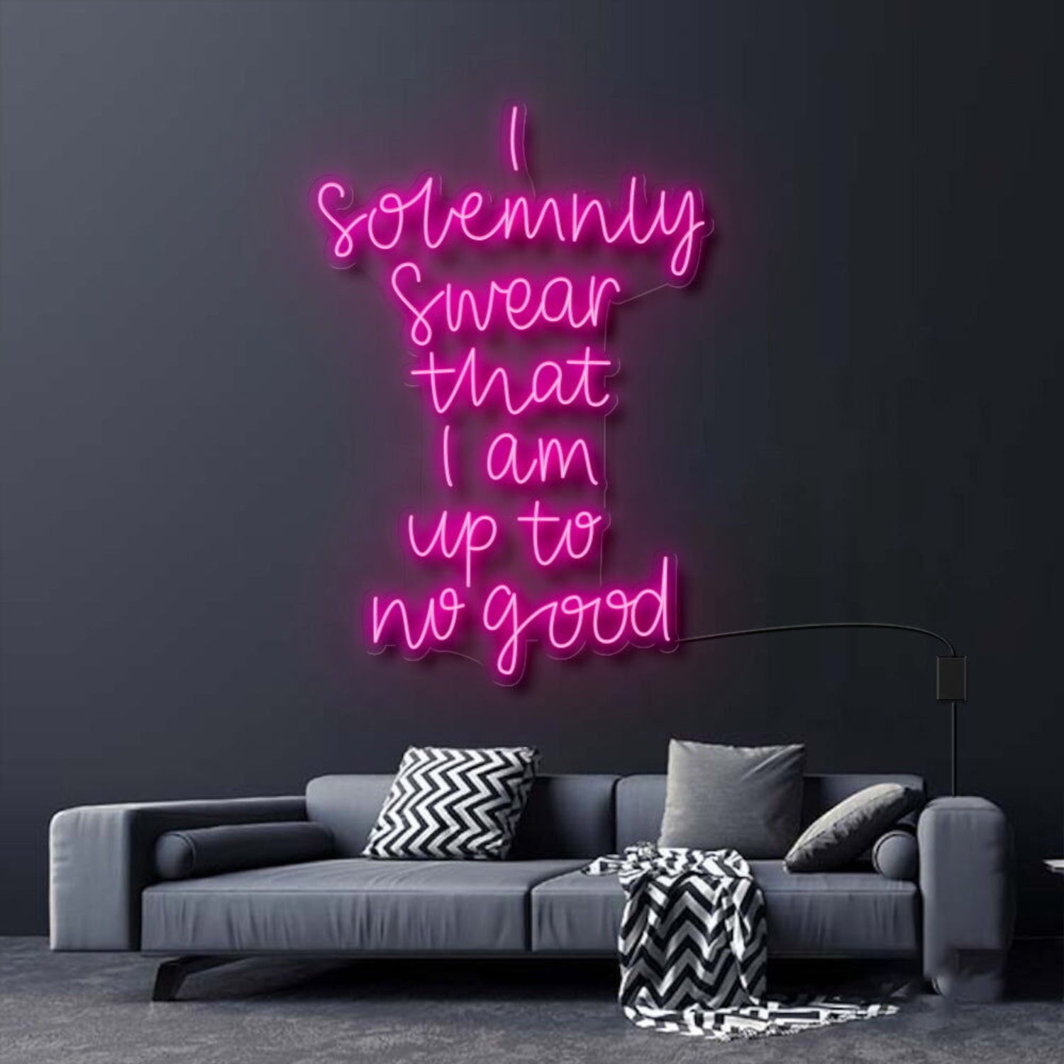 I Solemnly Swear I Am Up To No Good Led Neon Sign | Shineneon