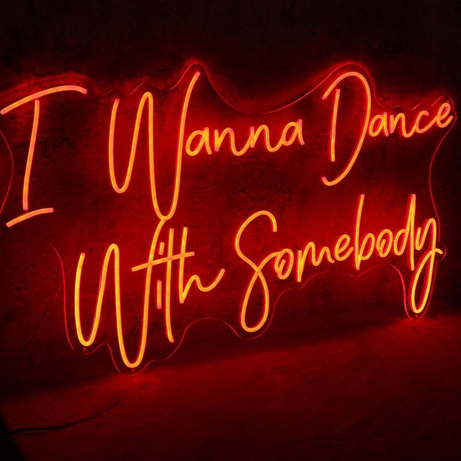 I Wanna Dance With Somebody Led Neon Sign | Shineneon