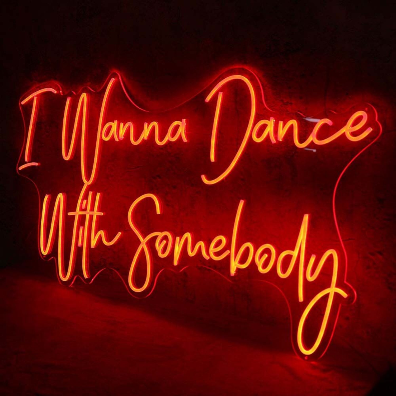 I Wanna Dance With Somebody Led Neon Sign | Shineneon