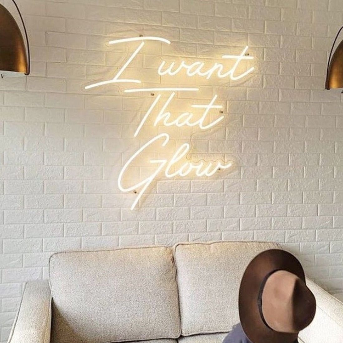 I Want That Glow Led Sign Business Neon Sign - Shineneon