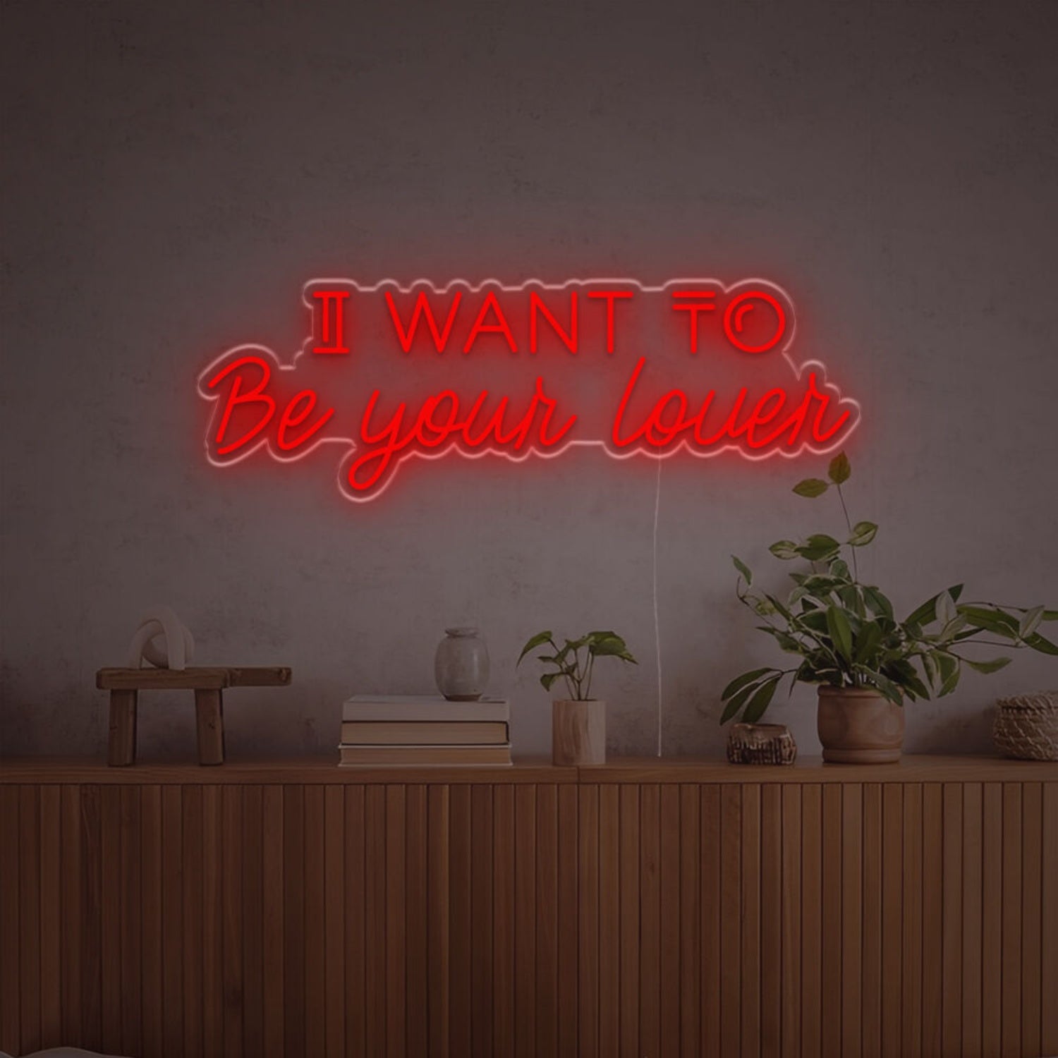 I Want To Be Your Lover Led Neon Sign | Shineneon